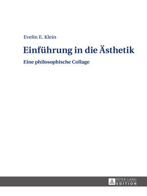 cover image of Einfuehrung in die Aesthetik